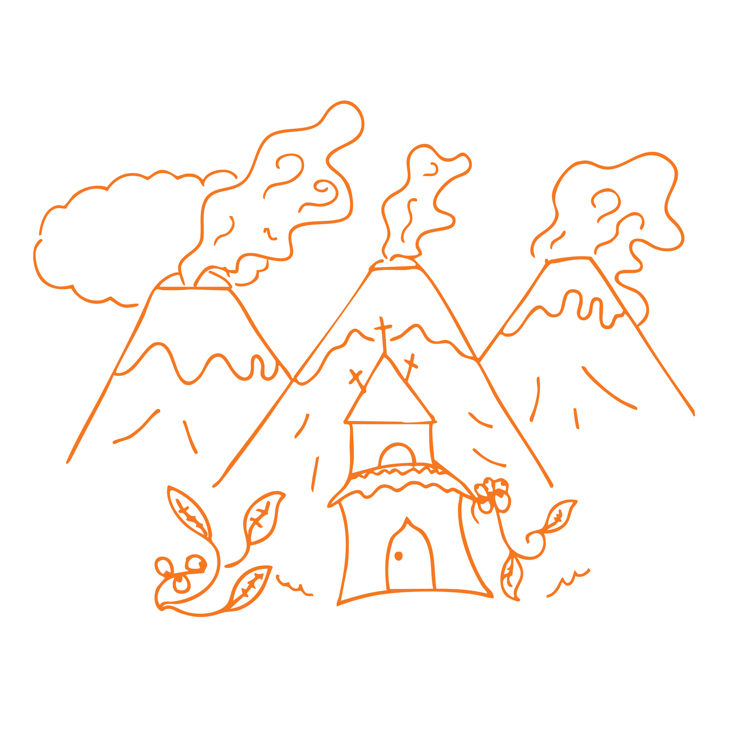 Guatemala Antigua Los Volcanes